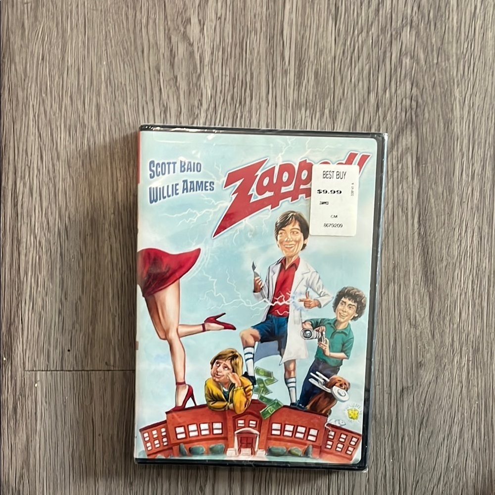 Zapped! DVD with Colorful Cover Art